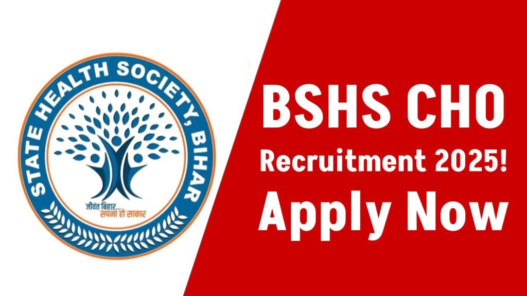 BSHS CHO Recruitment 2025: 4500 Vacancies Announced — Apply Before It’s Too Late! 1 BSHS CHO Recruitment 2025: 4500 Vacancies Announced — Apply Before It’s Too Late!