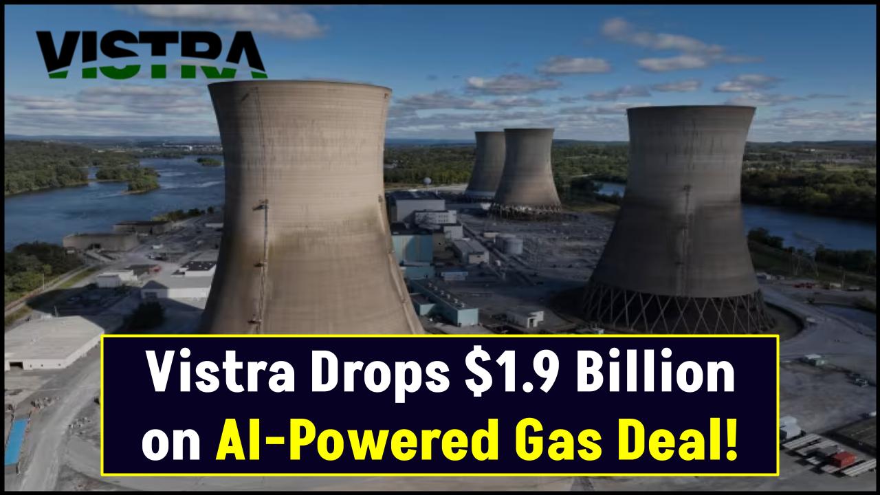 Vistra Drops $1.9 Billion on AI-Powered Gas Deal: Check Why This Could Reshape the Energy Market