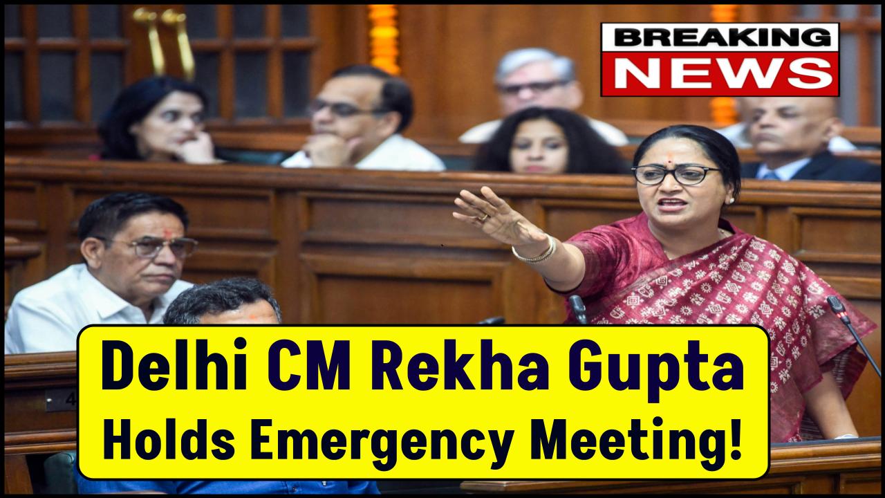 Delhi CM Rekha Gupta Holds Emergency Meeting as India-Pakistan Tensions Escalate