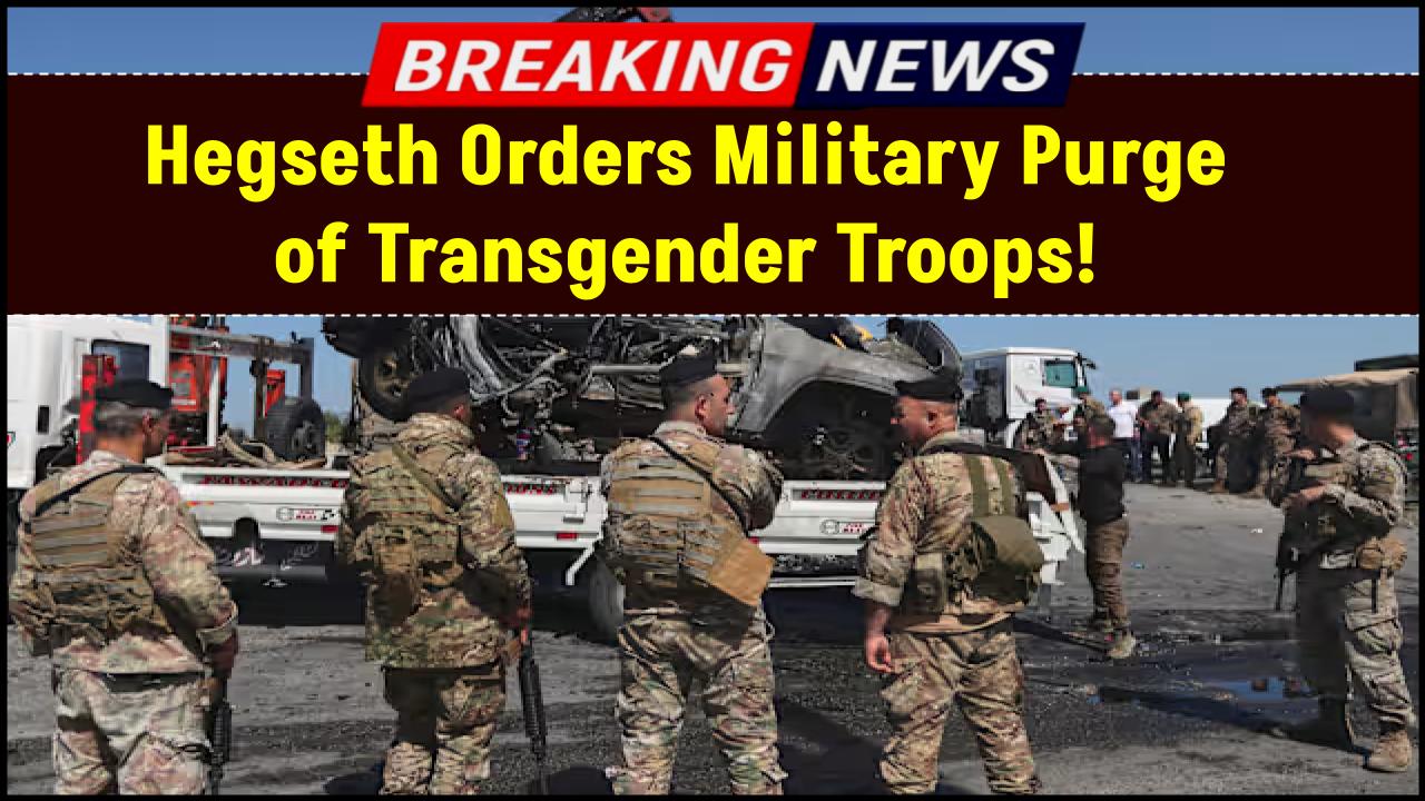 Explosive Clash Looms: Hegseth Pushes for Military Purge of Transgender Troops