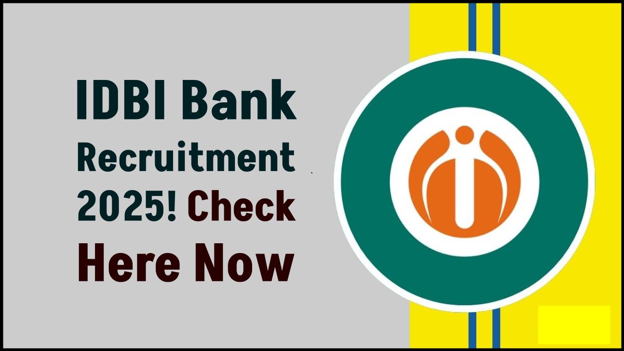 IDBI Bank Shocks Graduates with 2025 Hiring Spree — Apply Before Seats Vanish