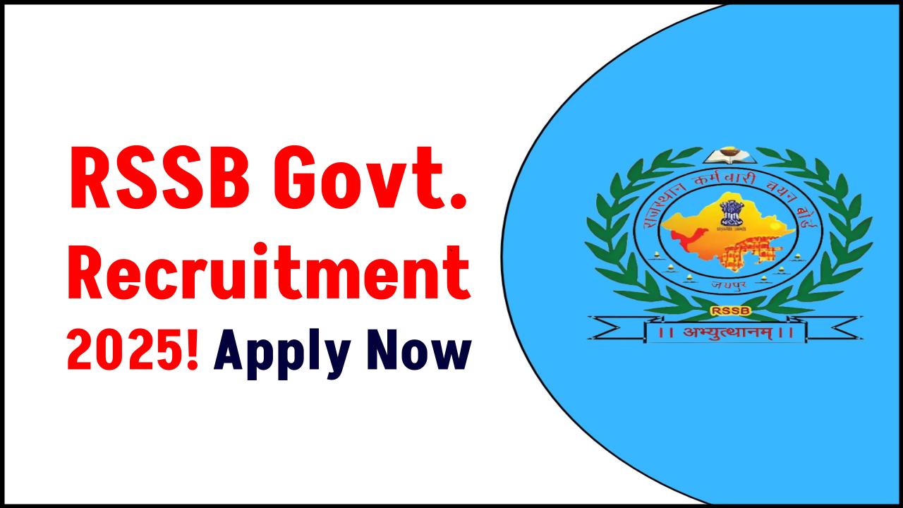 Last Day to Apply for 13,000+ Government Jobs in RSSB Recruitment 2025 – Act Fast