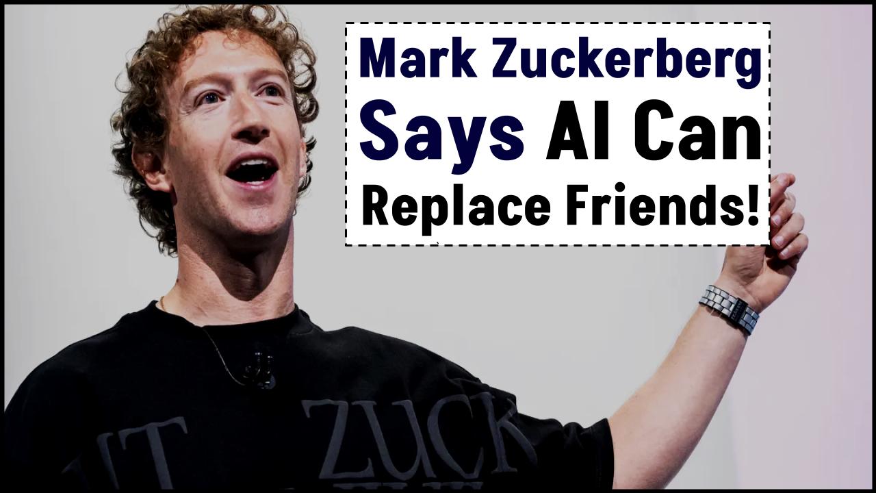 Mark Zuckerberg Says AI Can Replace Friends—But Psychologists Warn of Dangerous Consequences