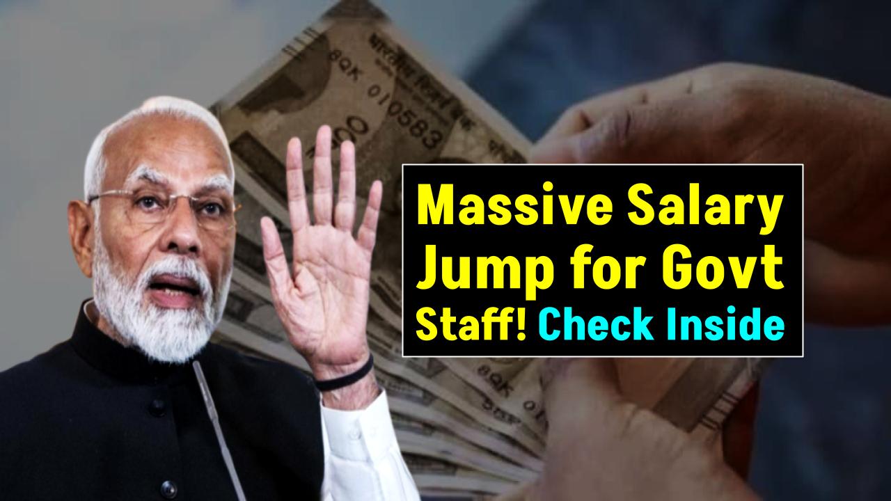 Massive Salary Jump for Govt Staff? How Much You’ll Get Under 2.86 Fitment Factor—Full Chart Inside