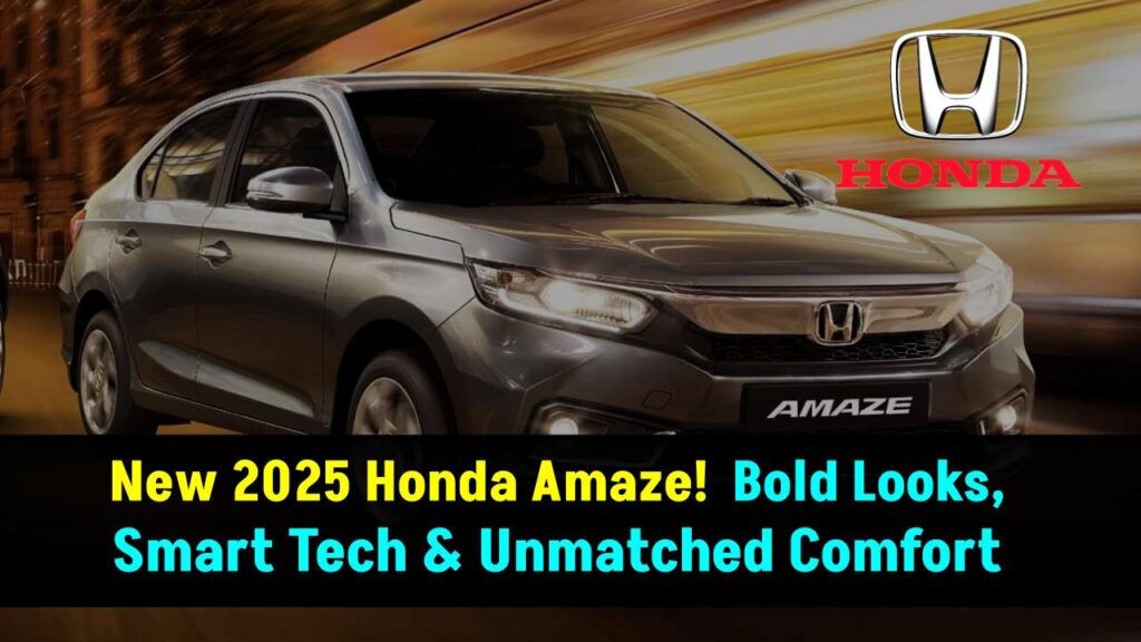 Your Stunning New Honda Amaze Is Here—Bold Looks, Smart Tech & Unmatched Comfort 1 Your Stunning New Honda Amaze Is Here—Bold Looks, Smart Tech & Unmatched Comfort