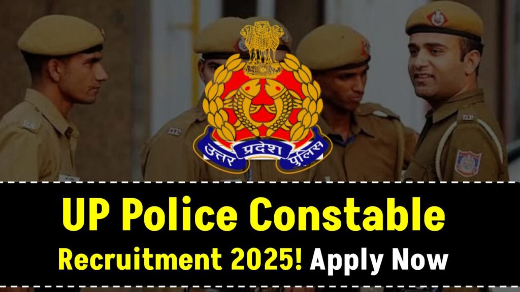 UP Police Hiring Alert! Constable Recruitment 2025 Announced – Check Eligibility & Apply Fast 1 UP Police Hiring Alert! Constable Recruitment 2025 Announced – Check Eligibility & Apply Fast